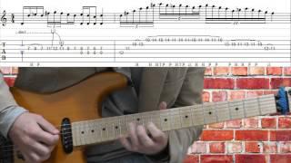 D phrygian dominant lick