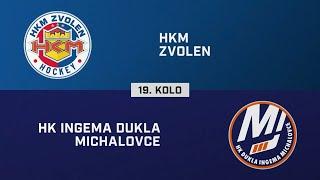 19. kolo: HKM Zvolen – HK Dukla Ingema Michalovce 2:4 (HIGHLIGHTY)