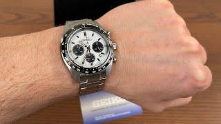 Seiko PROSPEX SPEEDTIMER Solar Chronograph Ref.SSC813- Detailed Unboxing