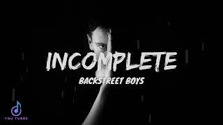 Backstreet boys - Incomplete lyrics