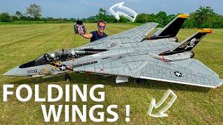 Talking and flying the biggest F14!!