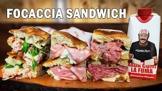 Focaccia or Schiacciata? The best Italian Sandwiches! | All’Antico Vinaio