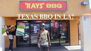 WE TRIED RAYS BBQ IN LA #food #bbq #review