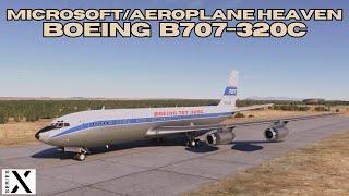 Microsoft Flight Simulator XBOX SERIES X BOEING B707-320C Showcase Flight Cargo Version