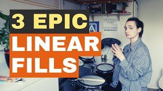 3 Linear Drum Fills For The Price of 1