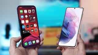 Compró Samsung S21 vs Iphone 12 pro