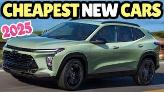 CHEAPEST New Cars You Can Buy in 2025