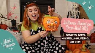 Halloween Hunting and Decor Haul 2023! | HomeGoods, TJMaxx, Marshalls, Michael's, Joann, and more!