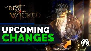 No Rest for the Wicked Upcoming Changes & Dev Update