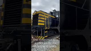 1946 locomotive gets a paint job