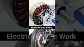 How do electric scooter motor  work ?#automobile #engineering #machine #elactric #motor #work