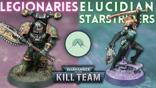 Legionaries vs. Elucidian Starstriders [Kill Team Battle Report]