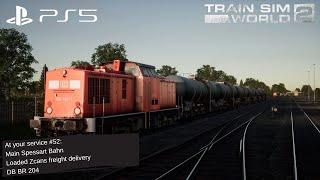 TSW 2 PS5 At Your Service #52: Main Spessart Bahn, Loaded freight delivery