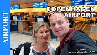 COPENHAGEN AIRPORT Departure Process - Check-in, Departure and an Airport Tour