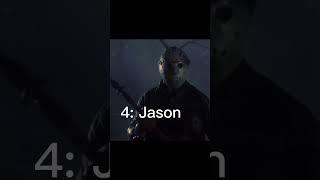 My top 5 favorite horror characters