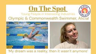 Being an Olympic Swimmer at 22 Years Old | Alicia Wilson | On The Spot