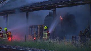 Wiler b. Utzenstorf BE: Feuer zerstört Pferdestall