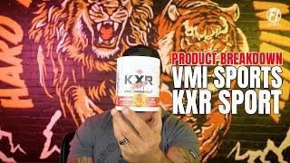 VMI Sports KXR Sport Pre-Workout: Formulated for the Athlete In You