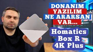 SÜPER ANDROID BOX Homatics Box R 4K Plus | 4GB DDR4 Ram/32GB eMMC | L1 Lisans | 4K UYDU ALICI