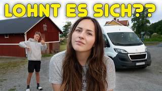 SO ist Schweden Vanlife wirklich..