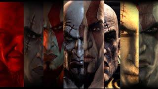 Evolution of KRATOS in God of War Games 2005-2023 8k 60fps