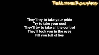 Three Days Grace - Unbreakable Heart [Lyrics on screen] HD