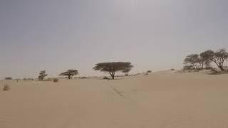 Mauritania Road to Chinguetti / Mauritanie Adrar Route Ouadane vers Chinguetti Partie 1, Gopro