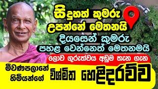 සිදුහත් කුමරු උපන් තැන දියසෙන් පහළ වෙයිද? Meewanapalane Siri Dhammalankara himi | Budun Upan Deshaya