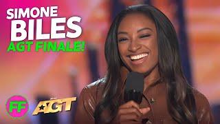 Olympic Icon Simone Biles SHOCKS America's Got Talent!