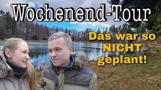 Wohnmobil Wochenendtour Hessen/Bayern | fast nichts läuft wie geplant | Reisebericht mit Kastenwagen