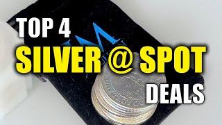 Top 4 Places to Buy Silver at Spot Price