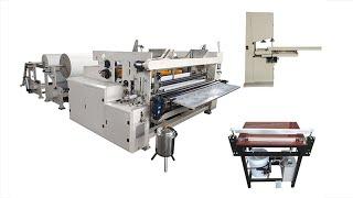 Low price semi automatic toilet paper kitchen towel paper making machine production line