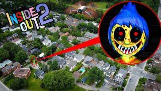 DRONE CATCHES INSANITY FROM INSIDE OUT 2 IN REAL LIFE (SECRET NEW EMOTION) | INSIDE OUT 2 MOVIE