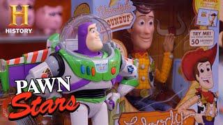 Pawn Stars: To Infinity and Beyond! HUGE $$$ for "Toy Story" Collection (Season 18) | History