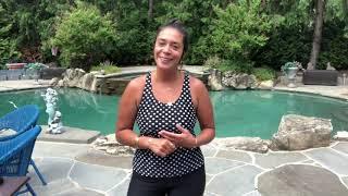 ALLEVIATING ATHRITIS Pool Exercises At Home with Maria | Swimandsweat At Home