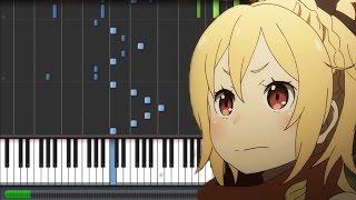 Re:Zero kara Hajimeru Isekai Seikatsu Episode 7 ED - STRAIGHT BET (Piano Synthesia Tutorial + Sheet)