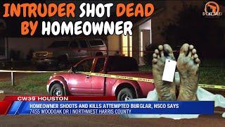 Homeowner Fatally Shoots Man Breaking Into Homes In Northwest Houston