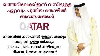 QATAR | ഖത്തറിലേക്ക് ഇന്ന് വന്നിട്ടുള്ള ഏറ്റവും പുതിയ തൊഴിൽ അവസരങ്ങൾ | GULF JOBS MALAYALAM 2025