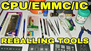 CPU EMMC IC REBALLING TOOLS | mobile repairing