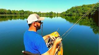 Found an AMAZING Clear Community Lake in OKLAHOMA