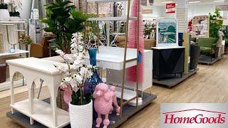 HOMEGOODS SHOP WITH ME FURNITURE ARMCHAIRS TABLES SOFAS SPRING DECOR SHOPPING STORE WALK THROUGH