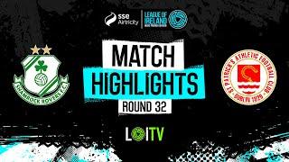 SSE Airtricity Men's Premier Division Round 32 | Shamrock Rovers 0-3 St Patrick’s Ath. | Highlights