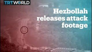 Hezbollah broadcasts footage of purported missile attack