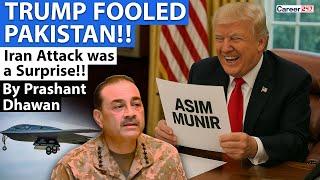TRUMP FOOLED PAKISTAN WITH IRAN STRIKES!! Asim Munir Can't Believe what just happened