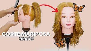 Corte Mariposa - DIY Butterfly Haircut  [ HAZLO TU MISMA ]