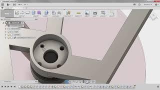 Inserting motors and props - 3D Model Creation with Autodesk Fusion 360