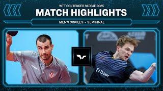 Tomislav Pucar vs Benedikt Duda | MS SF | WTT Contender Skopje 2025