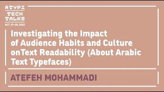 Investigating the Impact of Audience Habits and Culture on Text Readability | Atefeh Mohammadi