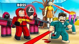 PLAYING AS BOSS GUARD IN SQUID GAME SEASON 2 IN ROBLOX !! 