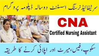 CNA( Certified Nursing Assistant) 2 years diploma program. ThebestNurse